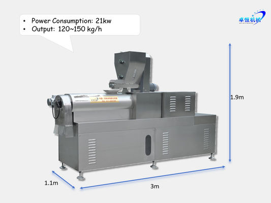 3000 KG Fischfutter-Extruder aus Edelstahl 201 304 für eine verbesserte Futterumwandlung