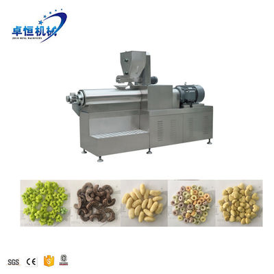 Anpassungsfähige automatische Maschine zur Produktion von Puff Snack-Lebensmitteln mit 380 V Spannung