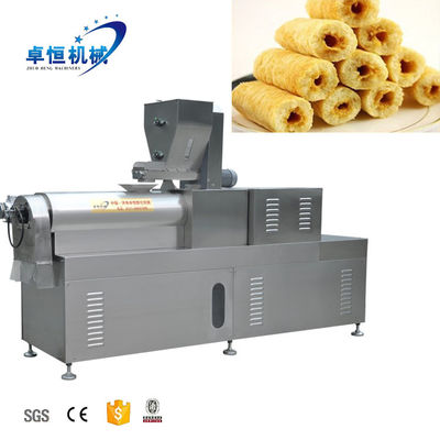 Maschine zur Verarbeitung von Lebensmitteln Automatische Kernfüllung Puffed Snack Extruder für die Snackherstellung