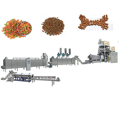 1000 kg/h Kapazität Automatische vielseitige Hundefutterproduktion für vielseitige Lösungen
