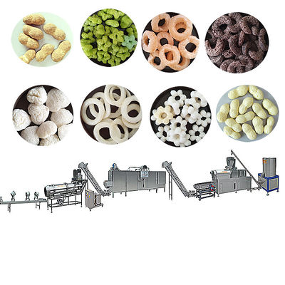 Konsistente und stabile Snack-Produktion Mais Puff Machinerie mit 3000 KG Kapazität