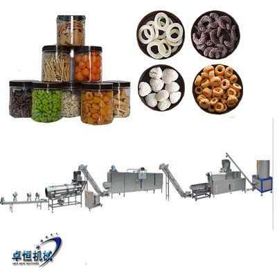 Maschine zum Herstellen von Snacks für einfache Bedienung und in der Produktion von Maiskornflocken