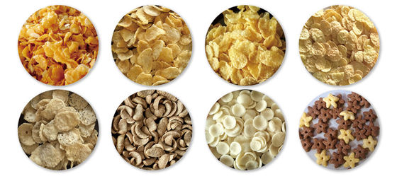 Maschine zur Herstellung von Maisflocken Puff Snack Lebensmittelproduktionslinie Extruder für Getreidemehl