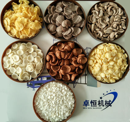 Vollkorn Weizen Chips Flakes Puff Snack Nahrungsmittel Produktionslinie Extruder Herstellung Verarbeitungsmaschine