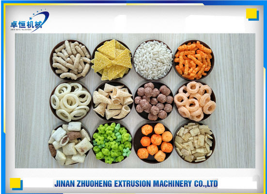 120-150 kg/h Kapazität Doppelschraub-Extrudermaschine für Puff Corn Rice Snacks in Lebensmitteln