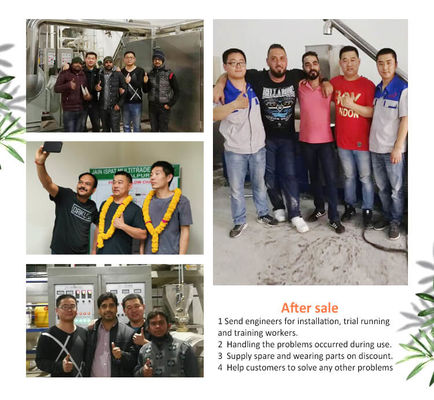 Maschine zur Herstellung von Maisschrauben aus Edelstahl mit doppelter Schraube für 23*3*3m