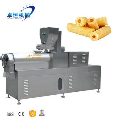 Automatische Kern gefüllte Snack Puffed Rice Mais Puff Extruder Snack Food Machinery