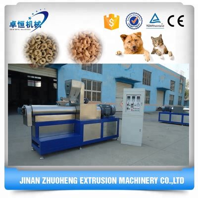 PLC-gesteuerte Zwillingschraubenauspresser für die Produktion von Tiernahrung mit kleiner und mittlerer Kapazität