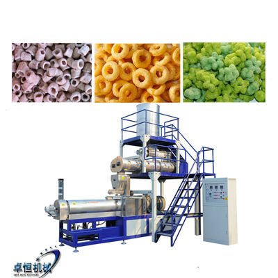 19m/22m Länge Kleinunternehmen Puffed Corn Snack Extruder-Maschine für das Endprodukt