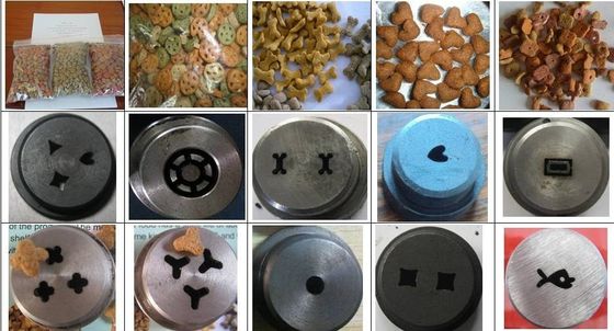 Produktionslinie für die Verarbeitung von Tiernahrungsmitteln mit vollautomatischem Extruder aus Edelstahl