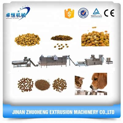 Großkapazitäts-Twin-Screw-Extruder-Haustierfutterverarbeitungsmaschine für 220v/380v/50Hz Spannung
