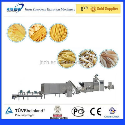 Spirale Makkaroni Links Produktionsmaschine für kundenspezifische industrielle Pasta Produktionslinie