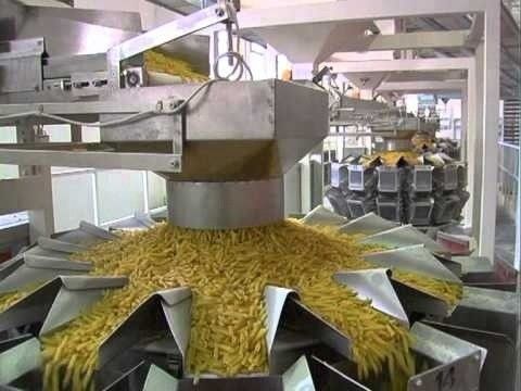 Spirale Makkaroni Links Produktionsmaschine für kundenspezifische industrielle Pasta Produktionslinie