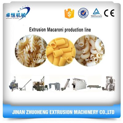 Industrielle Makkaroni-Pasta-Produktionslinie mit einfacher Bedienung und individuellen Optionen