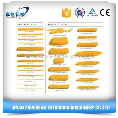 Industrielle Makkaroni-Pasta-Produktionslinie mit einfacher Bedienung und individuellen Optionen