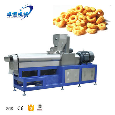 Simens Motor Kleinkapazität Puffed Corn Rice Getreide Mehl Snacks Lebensmittel Extruder für Lebensmittel