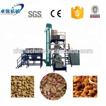 Edelstahl-Restaurants- und Haustierfutter-Extruder-Pellets-Verarbeitungsanlage für die Produktion