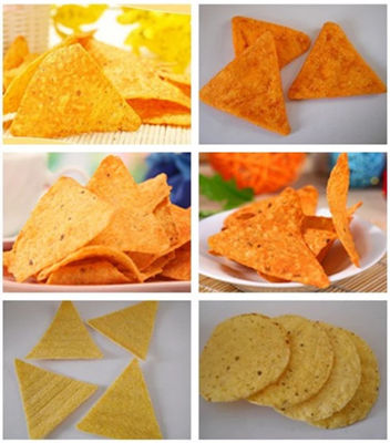 3000 KG Kapazität Frittierte Bugles Chips Snacks Produktionslinie für Lebensmittel