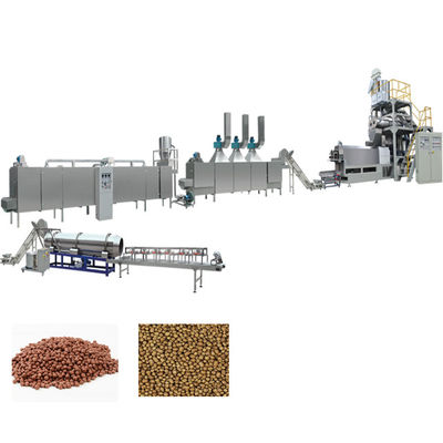 Maschinen zur Verarbeitung von Futtermitteln für Haustiere zur Erzeugung von schwimmenden Fischfutterpellets in Lebensmittelgetränken