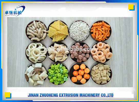 Gute angepasste Maschine zur Herstellung von Kleinkörnchen-Snack-Extruder für einfache Bedienung