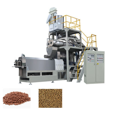 110kw/160kw/200kw/350kw Floating Fish Feed Making Machine Line Spannung 380v/400v/415v/440v