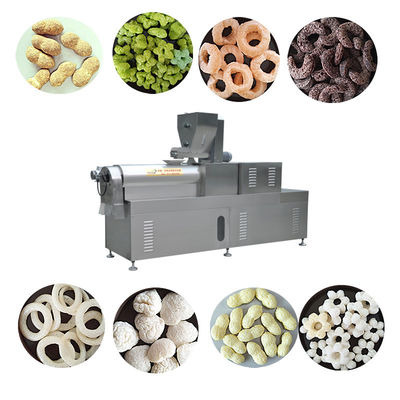 Lebensmittelverarbeitungsmaschinen 250 kg/h Maschine zur Extrudierung von Maismehl für die Produktion von Snacks