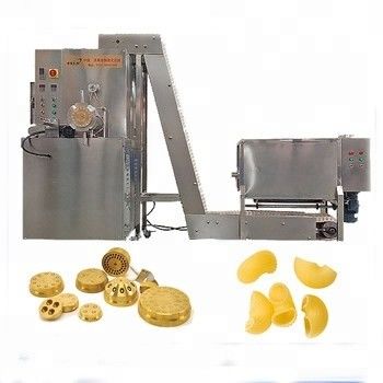 Präzision Produktionslinie Pasta Makkaroni Spaghetti Maschine mit Ein-Schraub-Extruder