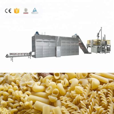 Präzision Produktionslinie Pasta Makkaroni Spaghetti Maschine mit Ein-Schraub-Extruder