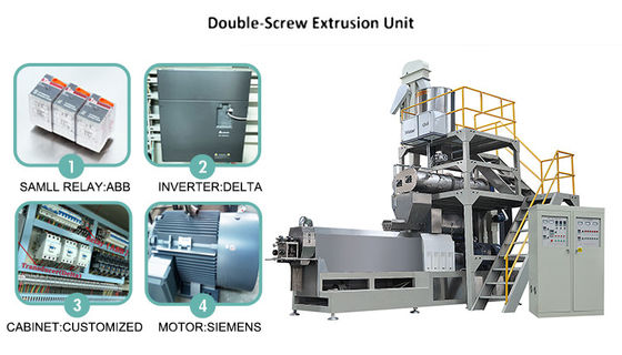 Siemens Hauptmotor Zustand Trockene Hundefuttermachine für Tierfutter Produktionslinie