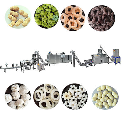 3000 KG Vollkornmehl Puffed Snack Making Verarbeitungsmaschine Extruder für Lebensmittel