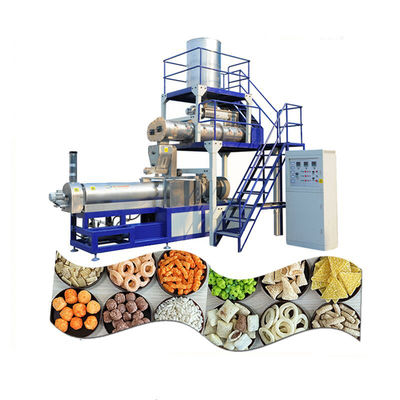 Energieeinsparende Reis-Puf-Extruder-Lebensmittelverarbeitungsmaschine für Lebensmittelgetränke