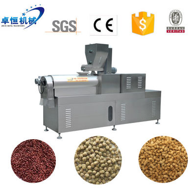 304 Edelstahl-Floating Fish Feed Extruder-Maschine für Hundefutter-Produktionslinie