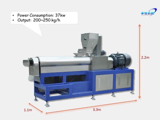 Einfache Produktion von Snacks mit einer Kapazität von 200-250 kg/h