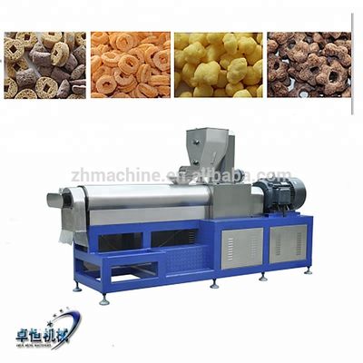 1500 KG Maismehl Extrusion Flex Instant Puff Crunch Getreide Snacks Lebensmittel Produktionslinie