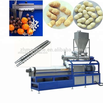 1500 KG Maismehl Extrusion Flex Instant Puff Crunch Getreide Snacks Lebensmittel Produktionslinie