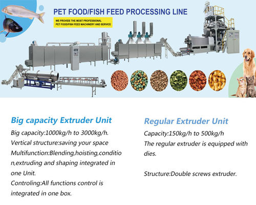 Maschine zur Herstellung von Wasserfischfutterpellets für das Schwimmen und Sinken von Tierfutter in Lebensmitteln