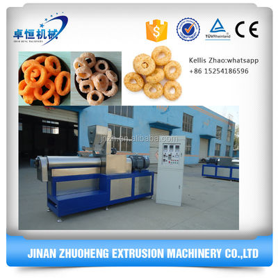 Maschine zur Extrusion von Maispulver Funyuns Zwiebelgeschmacksringe Snacks Maschine zur Extrusion von Snacks