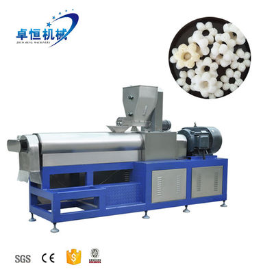 114kw Hausgepumptes Mais Mais Reis Snacks Extruder für die Produktion von Snacks