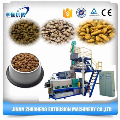 Vollautomatische Maschine zur Verarbeitung von Futtermitteln für Haustiere