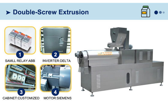 Edelstahl Automatische Tierfutter Fischfutter Pellet Herstellung Verarbeitung Produktionslinie