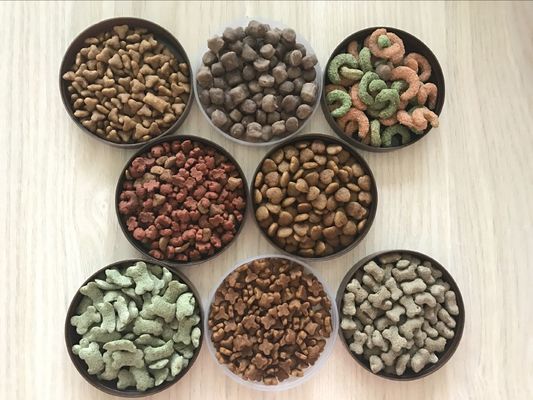 Siemens Motor Pet Food Extruder Maschinenverarbeitungslinie für die Großkapazität Produktion