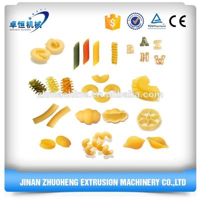 Einfache Bedienung Multifunktion Spirale Makkaroni Pasta Machinerie Produktionslinie