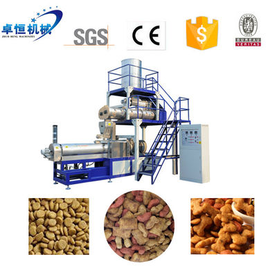 25*3*3m Automatische Tierfutterverarbeitungsmaschine für Trockenextrudierte Hundefutterproduktionslinie