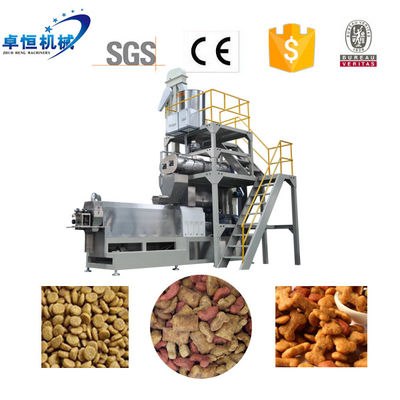 Edelstahl-Full-Produktionslinie Automatische Hundefutter-Mach-Maschine bei wettbewerbsfähigen