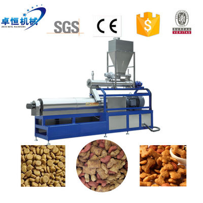 Video-Ausgang-Inspektion zur Verfügung gestellt Tierfutter Extruder für Hunde- und Katzenfutter-Produktionslinie