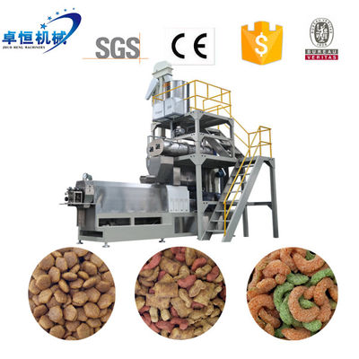 PLC-gesteuerte vollständige Produktionslinie Trockene Kibble Pet Dog Cat Food Pellet Machinery