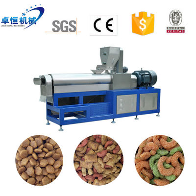 PLC-gesteuerte vollständige Produktionslinie Trockene Kibble Pet Dog Cat Food Pellet Machinery