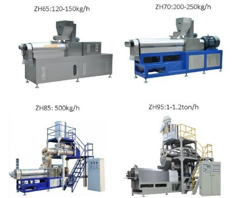 Produktionsanlage für Getriebe, zweischraubende Maschinen und Maschinen zur Herstellung von Fischextrudern