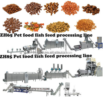 Maschine zur Herstellung von Tiernahrung zur automatischen Herstellung von Trockenfutter für Hunde in Produktionsanlagen
