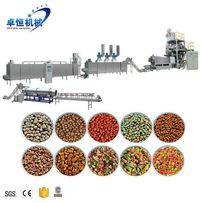 Schwebende Fischfutter-Produktionslinie/Garnelenfutter-Herstellungsmaschine für die Verarbeitung von Tierfutter